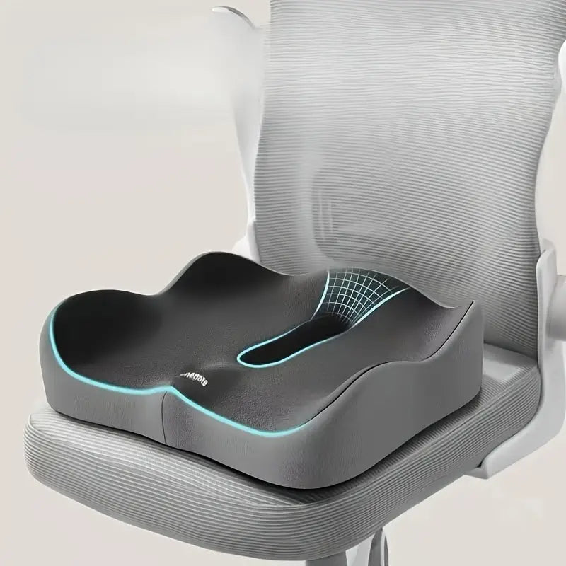 Ergonomic Memory Foam Seat Cushion for Support