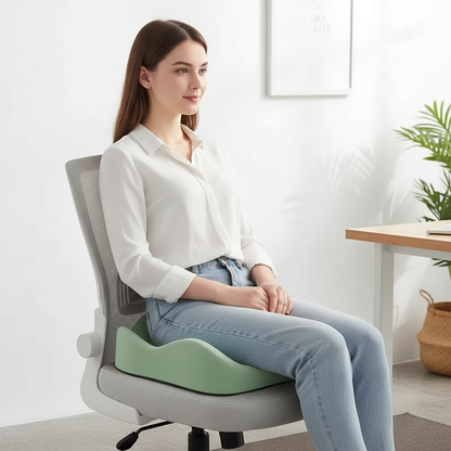 Ergonomic Memory Foam Seat Cushion for Support