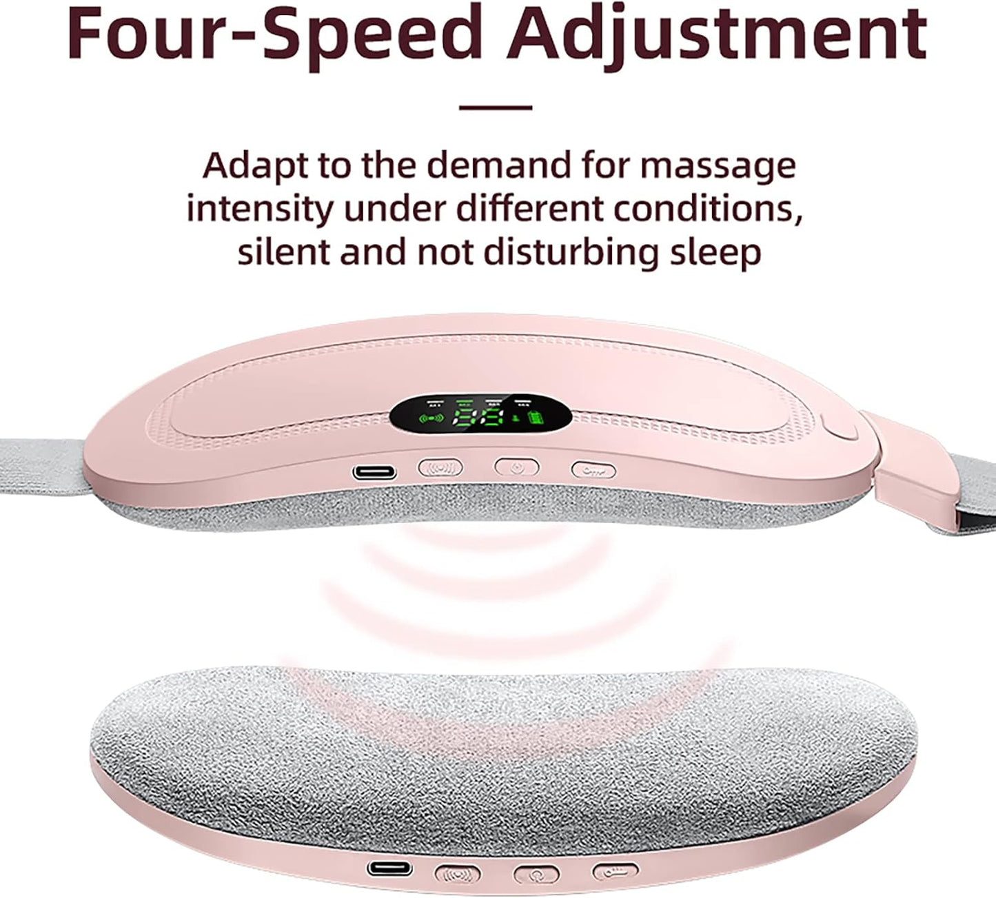 Portable Heating Belt for Menstrual Cramps Relief