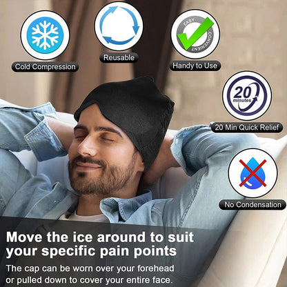 Migraine Relief Cooling Cap For Headaches