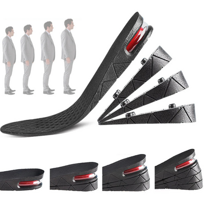 Adjustable Height Increase Shoe Insoles with Cushion