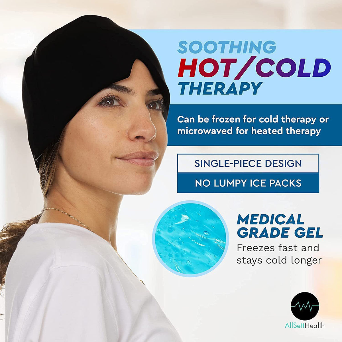 Migraine Relief Cooling Cap For Headaches